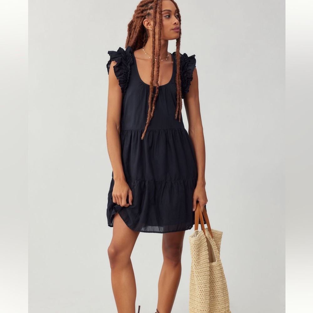 Nation LTD Luella Tiered mini dress